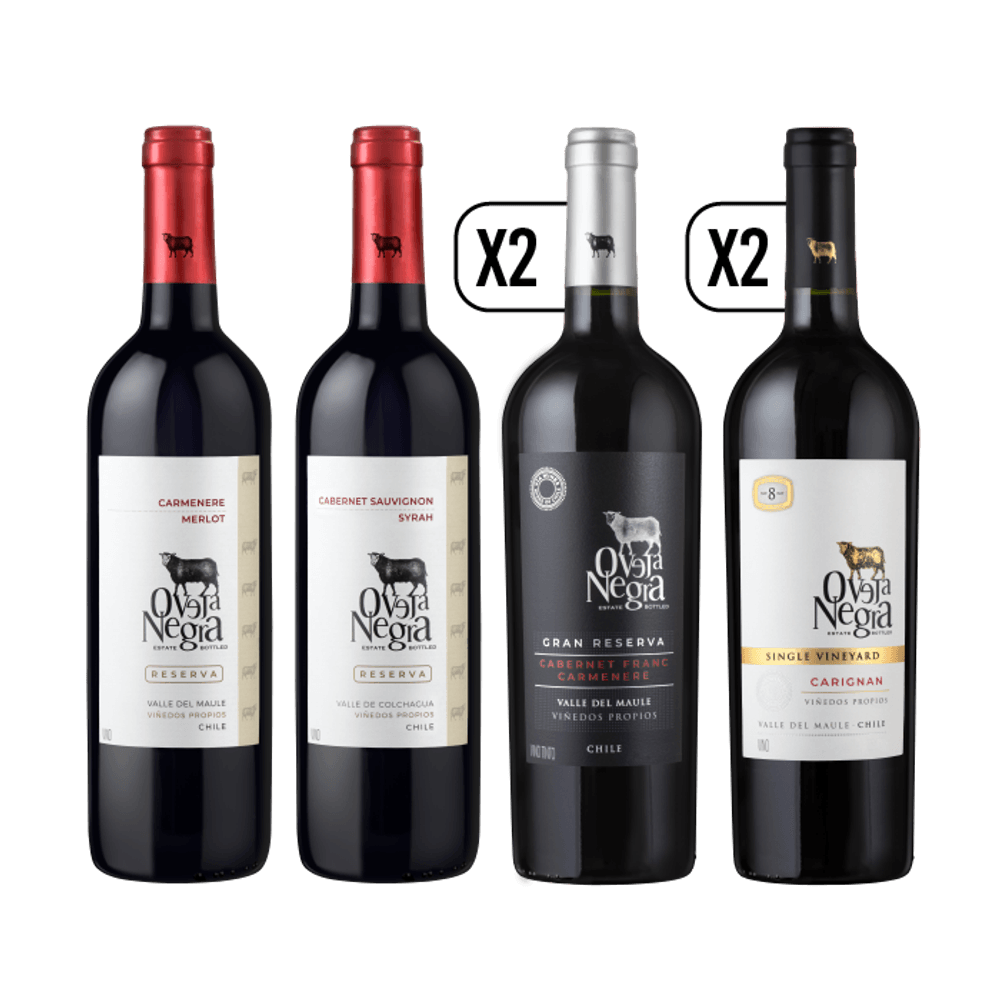 Pack Gran Reserva / Reserva / Single Vinyard